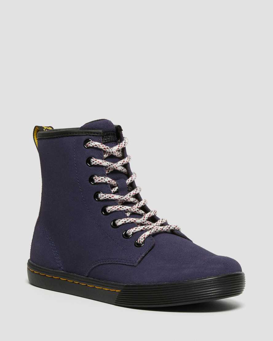 Dr. Martens Sheridan Suede Kadın Casual Bot - Bot Gri/Mavi |GSPQA6527|